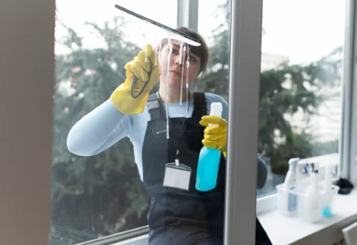 Nettoyage de vitres intérieures et extérieures à Bessamorel